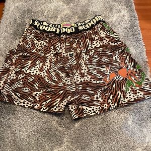 Vintage 2001 Scooby Doo jungle boxer shorts